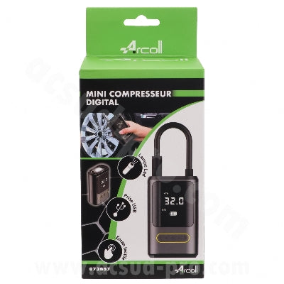 Draadloze mini-luchtcompressor