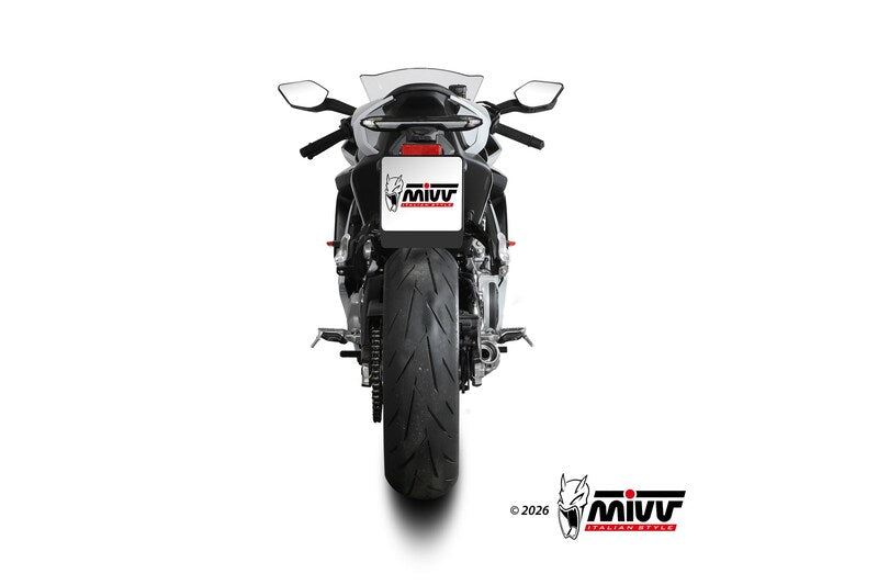 MIVV X-M1 uitlaatlijn CFMoto 675NK/SR-S