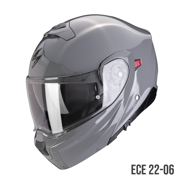 Scorpion Exo-930 systeem helm - Cement grijs