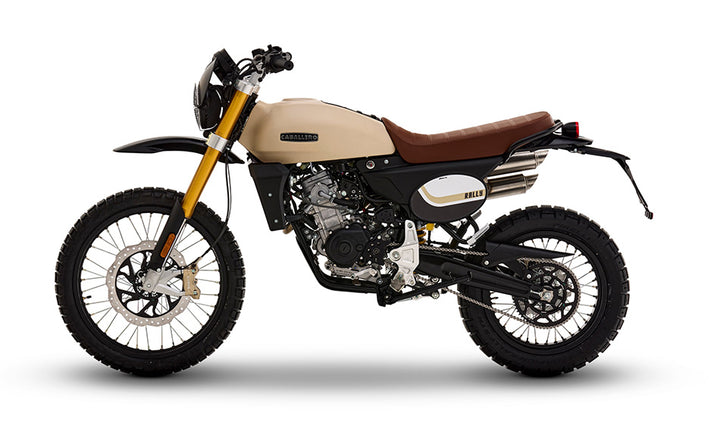 Fantic Caballero 125 Rally - beige