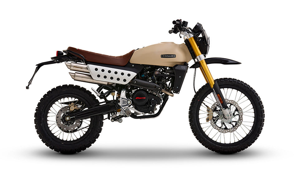 Fantic Caballero 125 Rally - beige
