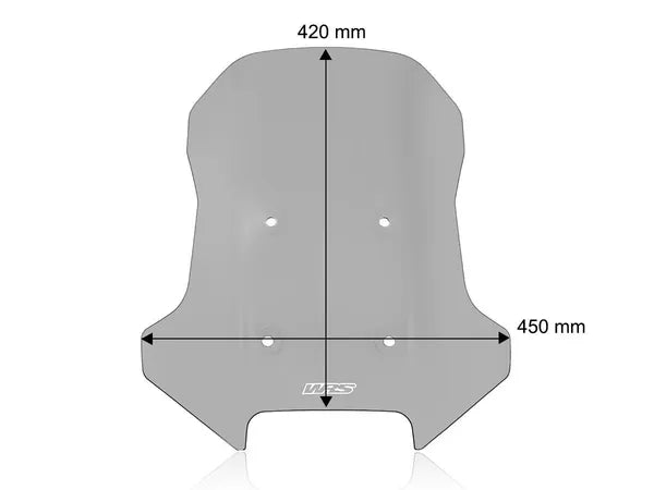 CFMoto 450 MT windscherm - getint WRS