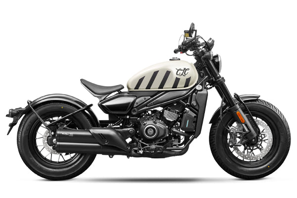 CFMoto 450 CL-C Bobber - Ivory White