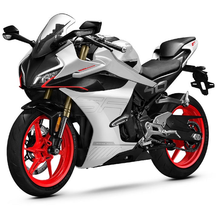 CFMoto 450 SR - Nebula White