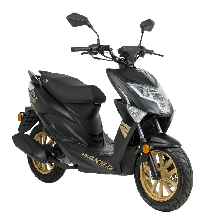 GTS Enzo Naked 50cc - Carbon Black
