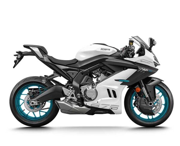 CFMoto 675SR-R - Nebula White