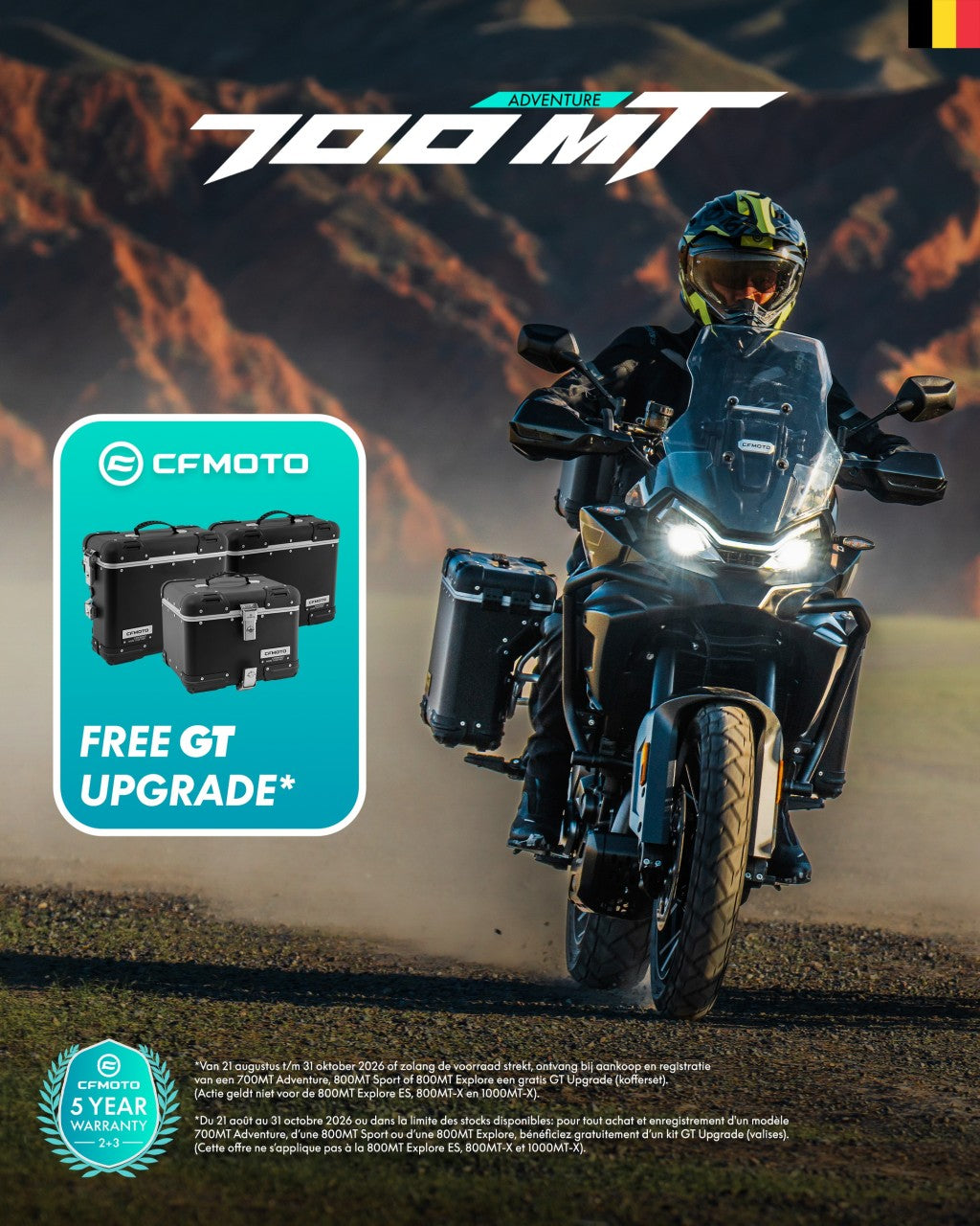 CFMoto 700 MT Adventure - Nebula Black