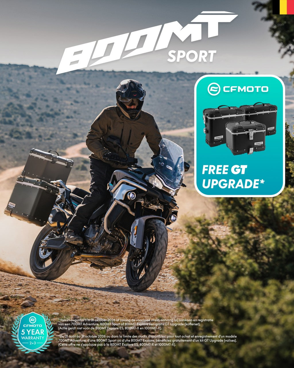 CFMoto 800 MT Sport - Nebula Black