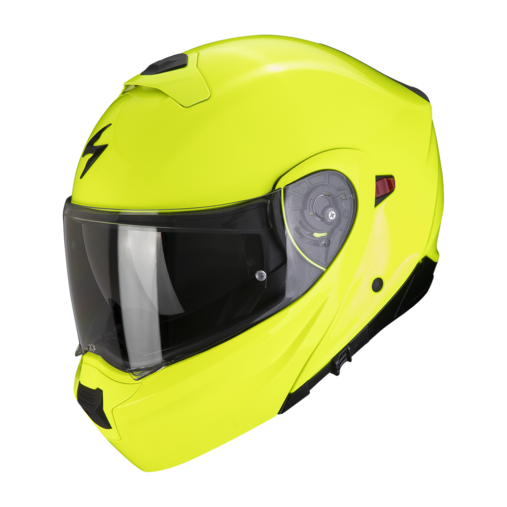 Scorpion Exo-930 systeem helm - Fluo Geel