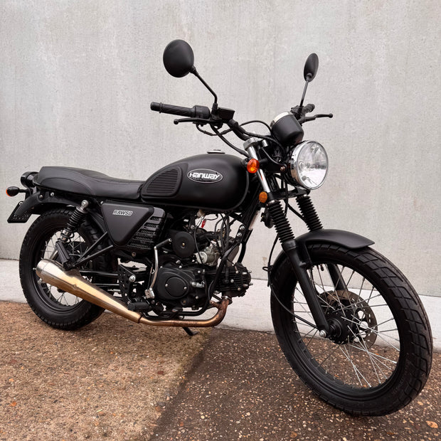 TWEEDEHANDS Hanway Classic/Raw 50cc - Dull Black