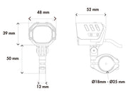 Benelli TRK 702 (X) mistlichten