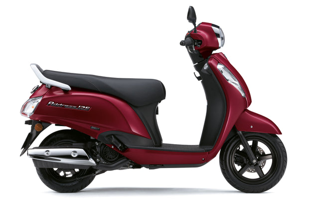 Suzuki Address 125cc - Metallic Matt Bordeaux red