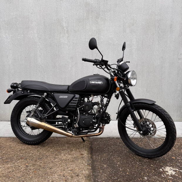 TWEEDEHANDS Hanway Classic/Raw 50cc - Dull Black