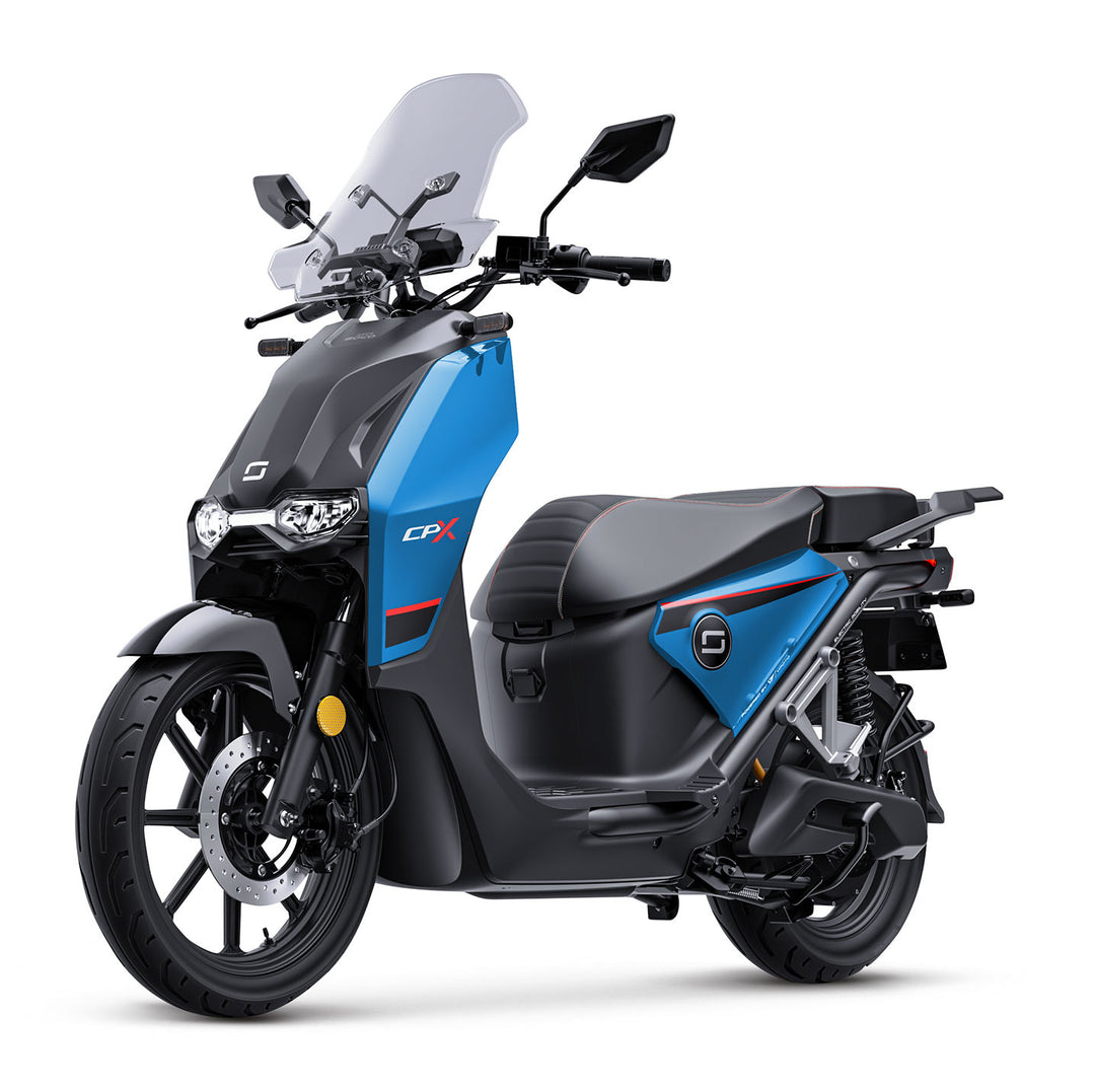 Super Soco CPX - Matt Blue