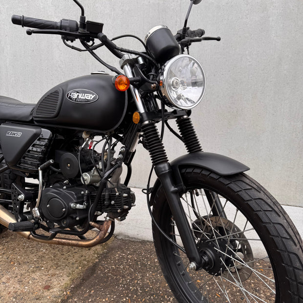 TWEEDEHANDS Hanway Classic/Raw 50cc - Dull Black