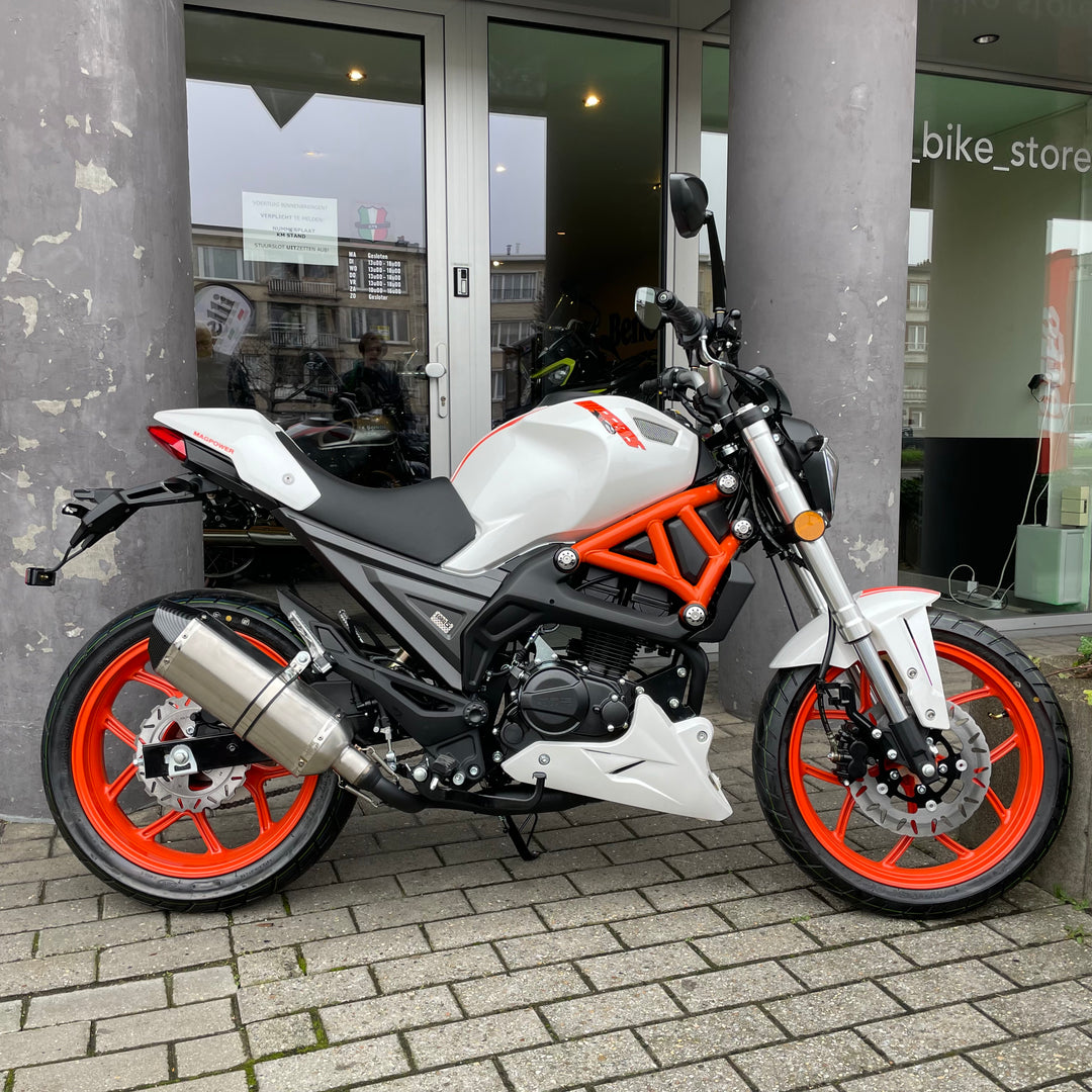 Biggers - wit/oranje