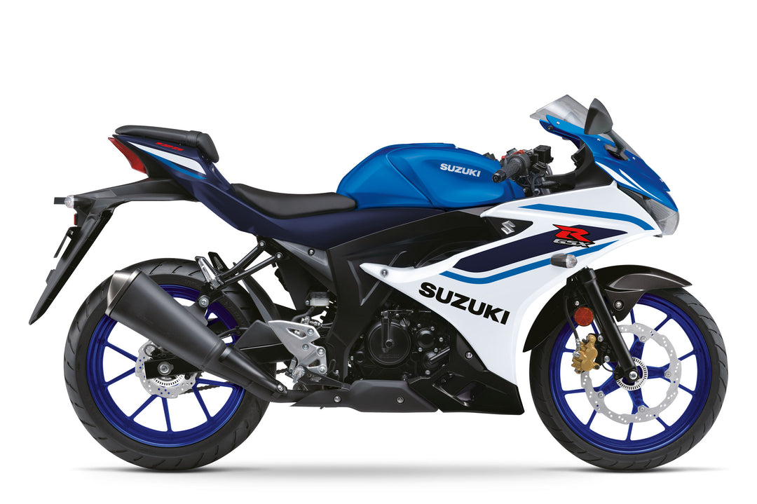 Suzuki GSX-R 125 - Brilliant White / Triton Blue