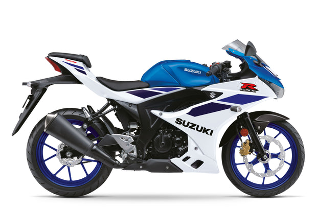 Suzuki GSX-R 125 - Brilliant White / Triton Blue