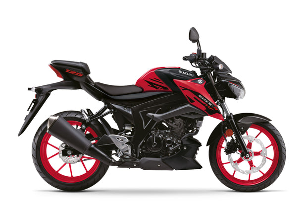 Suzuki GSX-S 125 - Strong Red/Titan Black