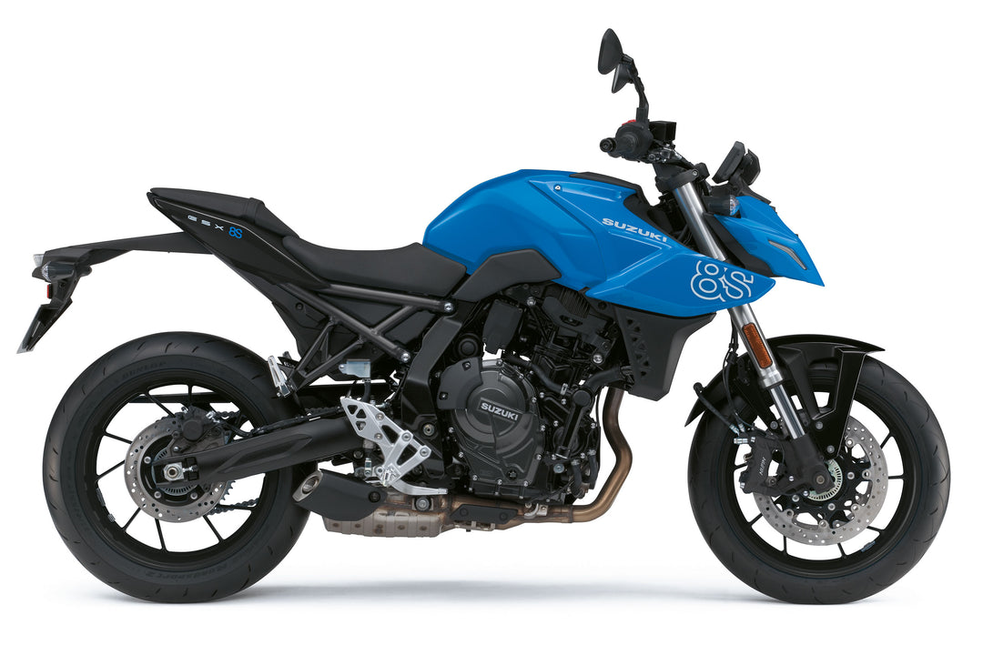 Suzuki GSX-8S - Glass Sparkle Black/Pearl Cosmic Blue