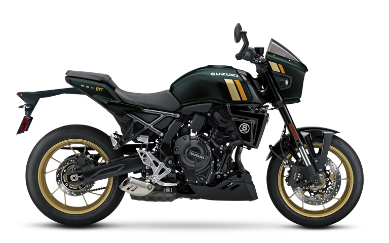 Suzuki GSX-8TT - Pearl Matte Shadow Green