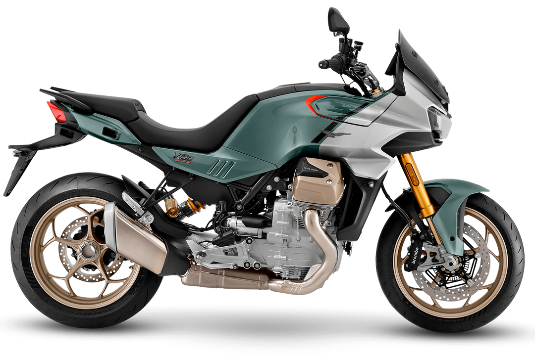Moto Guzzi V100 Mandello S - Verde Ghiaccio