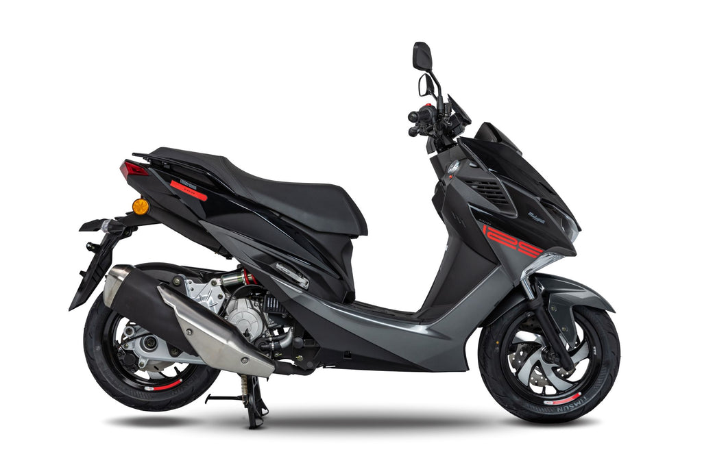 Malaguti Mission 125cc grijs – Antwerp Bike Store