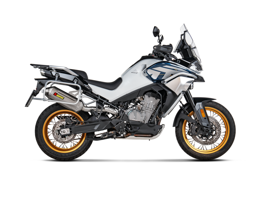 Akrapovic slip-on demper CFMoto 800MT