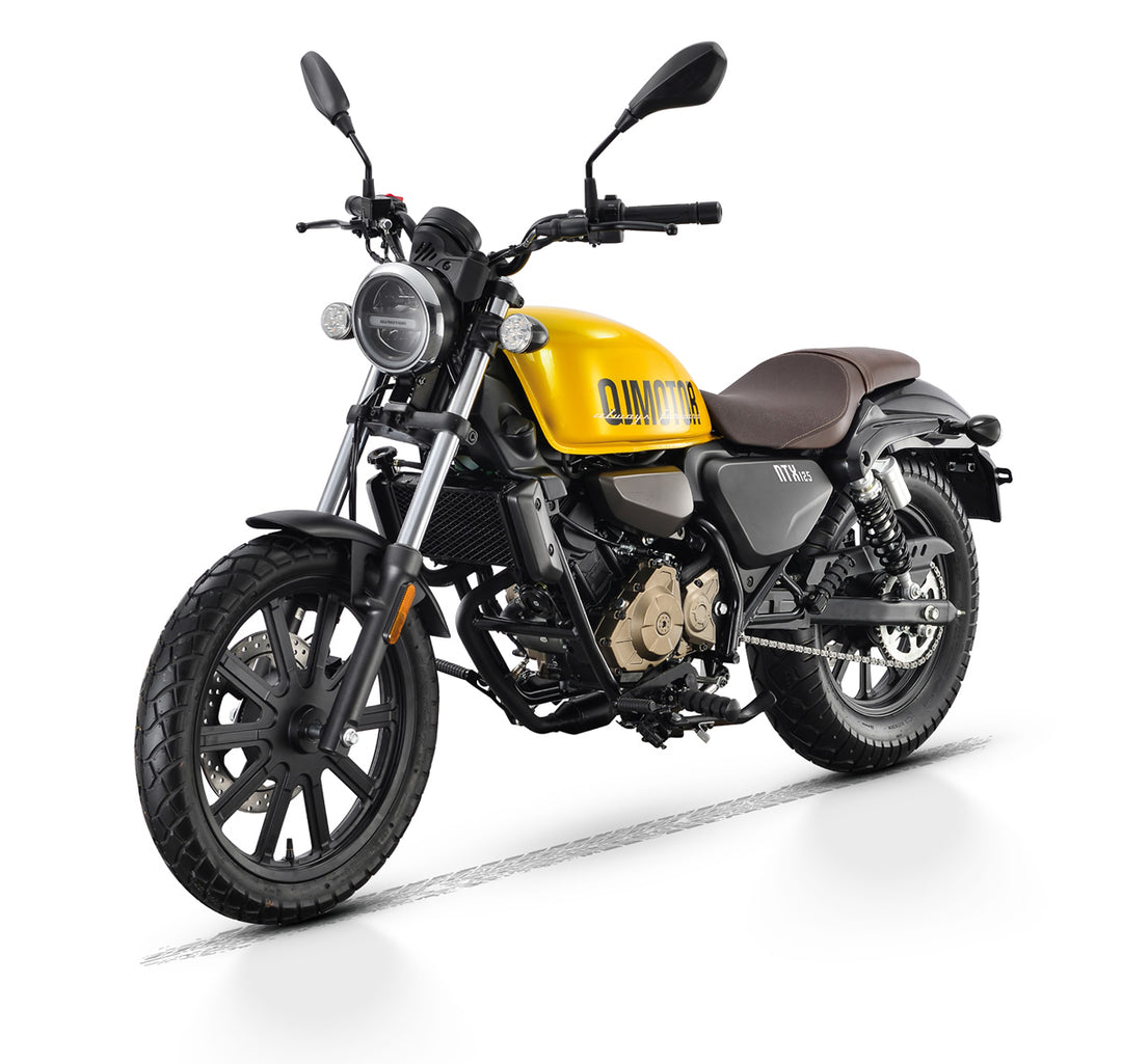QJ Motor SRV 125 - Yellow