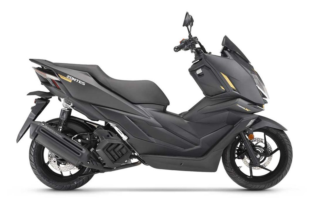 Zontes 125X LC - Matte Black