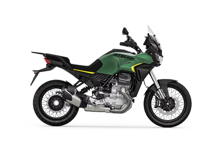 Moto Guzzi Stelvio PFF - Green Hiking