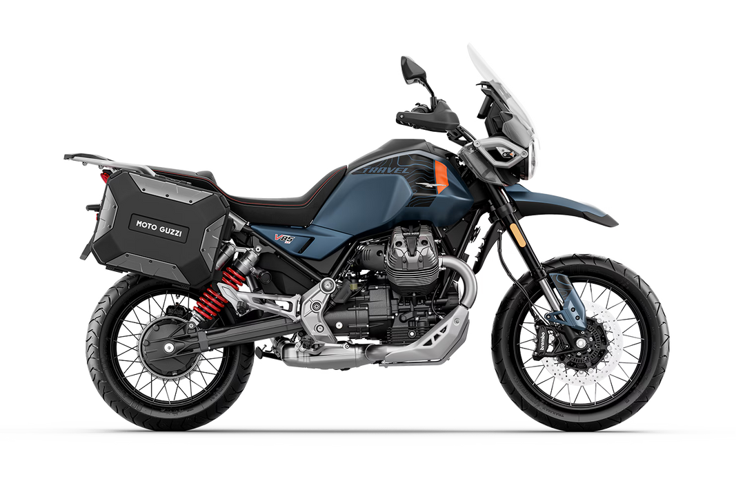 Moto Guzzi V85 TT Travel - Blu Zefiro
