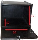Cargo koffer 90L - zwart