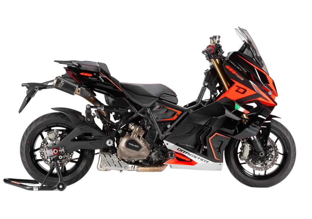 Italjet Dragster 459 Twin - Black/orange