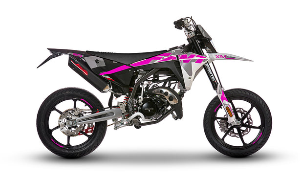 Fantic XM 50 Performance - wit/roze
