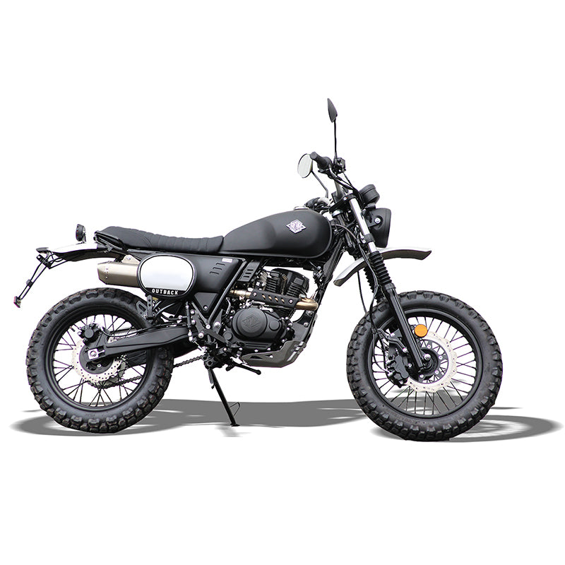 Archive Outback 125cc - Zwart Mat