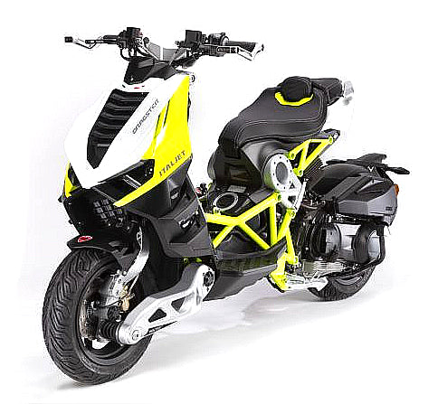Italjet Dragster 300cc - Bianco/Giallo