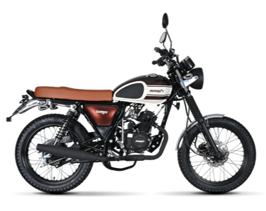 Mash Scrambler 50cc - bruin