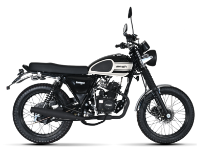 Mash Scrambler 50cc - zwart