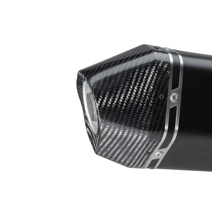 MIVV Black/carbon uitlaat - TRK (X) 702