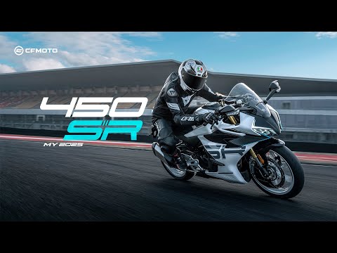 CFMoto 450 SR - Nebula White
