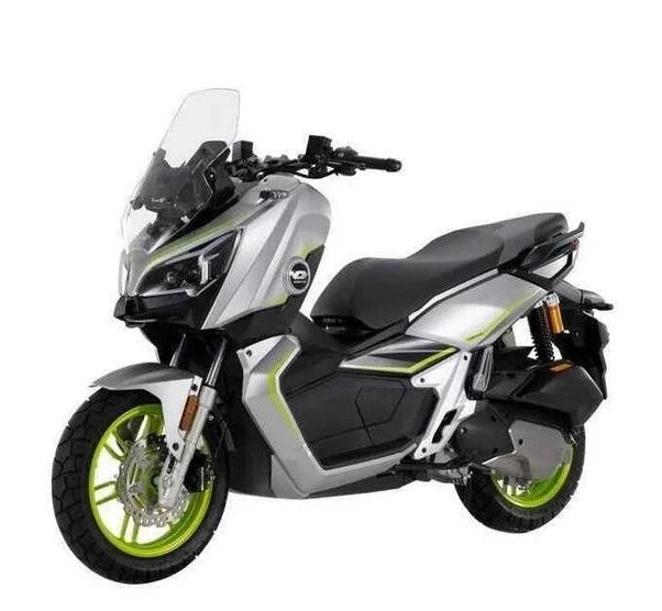 QJ Motor ATR 125 - Silver/Green