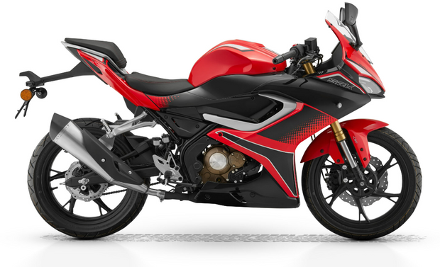 QJ Motor SRK 125 R - rood
