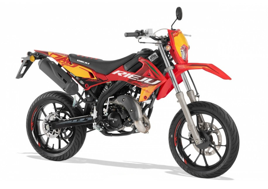 Rieju MRT 50 SM rood – Antwerp Bike Store