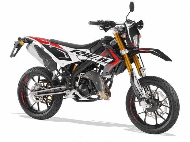 Rieju MRT 50 SM Pro zwart/wit – Antwerp Bike Store