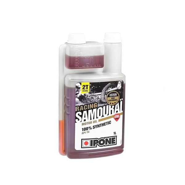Ipone Racing Samourai tweetakt olie 1L - Aardbei geur :)