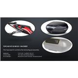 Benelli BN 125cc Topcase kit met rugsteun