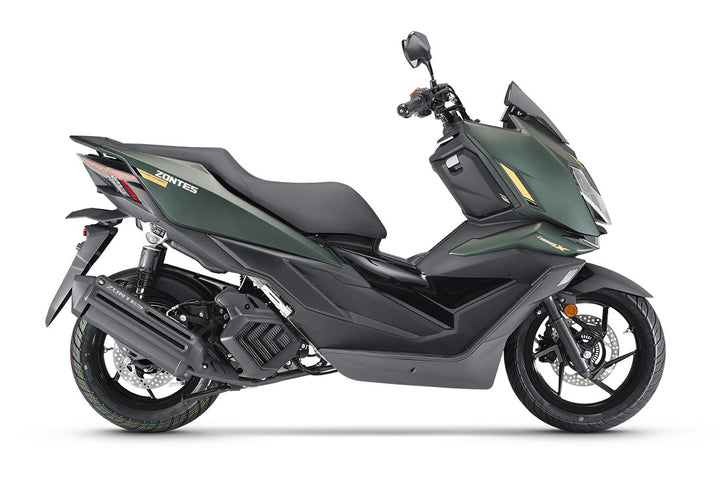 Zontes 125X LC - Matte Dark Green