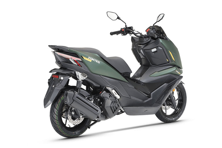 Zontes 125X LC - Matte Dark Green