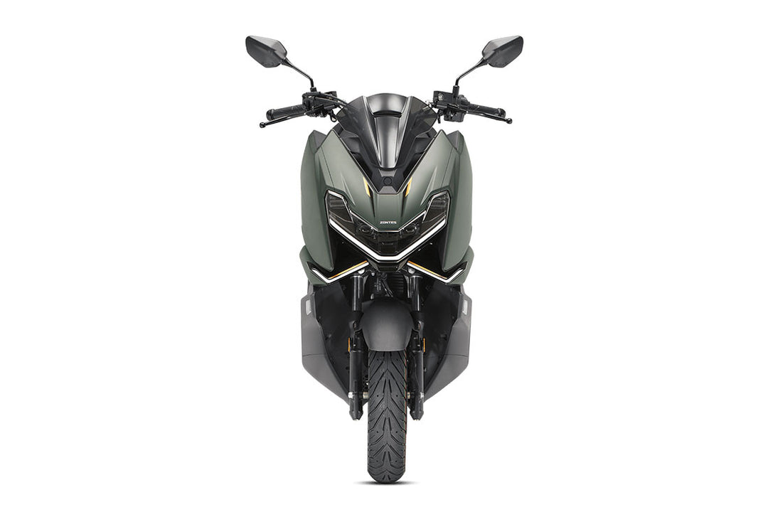 Zontes 125X LC - Matte Dark Green